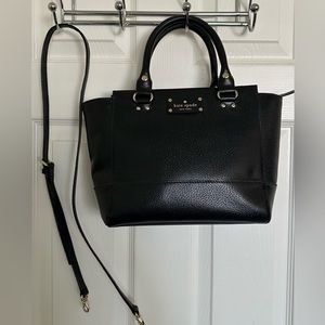 Black Kate Spade bag | “small camryn” | Used